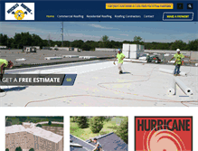 Tablet Screenshot of herculesroofing.com